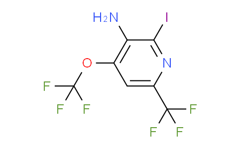 AM70578 | 1804385-42-9 | 3-Amino-2-iodo-4-(trifluoromethoxy)-6-(trifluoromethyl)pyridine