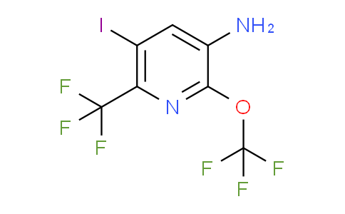 AM70586 | 1803660-80-1 | 3-Amino-5-iodo-2-(trifluoromethoxy)-6-(trifluoromethyl)pyridine