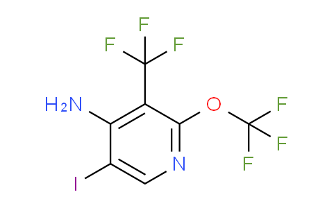 AM70588 | 1806134-92-8 | 4-Amino-5-iodo-2-(trifluoromethoxy)-3-(trifluoromethyl)pyridine