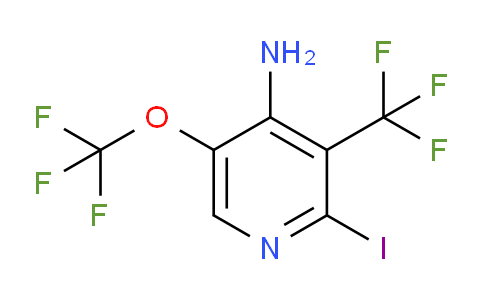 AM70590 | 1804385-58-7 | 4-Amino-2-iodo-5-(trifluoromethoxy)-3-(trifluoromethyl)pyridine