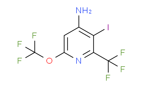 AM70594 | 1803534-06-6 | 4-Amino-3-iodo-6-(trifluoromethoxy)-2-(trifluoromethyl)pyridine