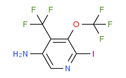 5-Amino-2-iodo-3-(trifluoromethoxy)-4-(trifluoromethyl)pyridine