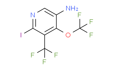 AM70596 | 1804385-78-1 | 5-Amino-2-iodo-4-(trifluoromethoxy)-3-(trifluoromethyl)pyridine