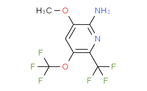2-Amino-3-methoxy-5-(trifluoromethoxy)-6-(trifluoromethyl)pyridine