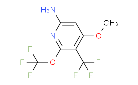 AM70602 | 1806230-97-6 | 6-Amino-4-methoxy-2-(trifluoromethoxy)-3-(trifluoromethyl)pyridine