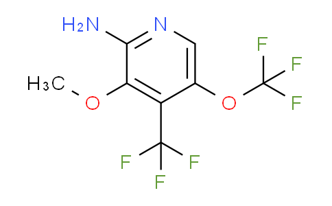 AM70603 | 1806092-89-6 | 2-Amino-3-methoxy-5-(trifluoromethoxy)-4-(trifluoromethyl)pyridine