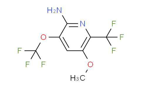 AM70604 | 1804521-93-4 | 2-Amino-5-methoxy-3-(trifluoromethoxy)-6-(trifluoromethyl)pyridine