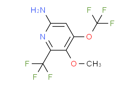 AM70605 | 1804575-46-9 | 6-Amino-3-methoxy-4-(trifluoromethoxy)-2-(trifluoromethyl)pyridine