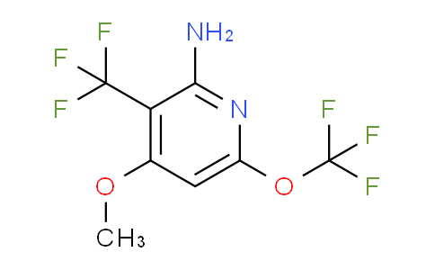 AM70610 | 1803934-09-9 | 2-Amino-4-methoxy-6-(trifluoromethoxy)-3-(trifluoromethyl)pyridine