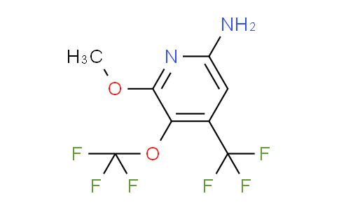 AM70613 | 1804018-56-1 | 6-Amino-2-methoxy-3-(trifluoromethoxy)-4-(trifluoromethyl)pyridine