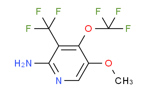 AM70614 | 1803983-46-1 | 2-Amino-5-methoxy-4-(trifluoromethoxy)-3-(trifluoromethyl)pyridine