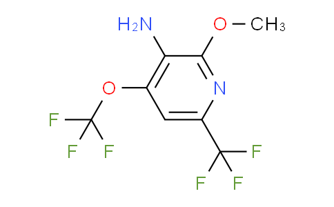 AM70615 | 1803642-75-2 | 3-Amino-2-methoxy-4-(trifluoromethoxy)-6-(trifluoromethyl)pyridine