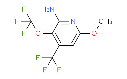 AM70617 | 1804428-68-9 | 2-Amino-6-methoxy-3-(trifluoromethoxy)-4-(trifluoromethyl)pyridine