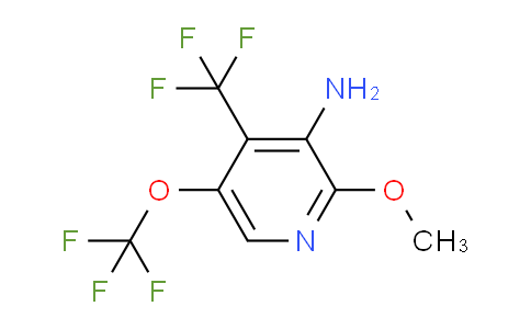 AM70622 | 1806093-20-8 | 3-Amino-2-methoxy-5-(trifluoromethoxy)-4-(trifluoromethyl)pyridine