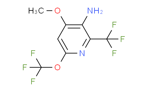 AM70629 | 1804522-13-1 | 3-Amino-4-methoxy-6-(trifluoromethoxy)-2-(trifluoromethyl)pyridine