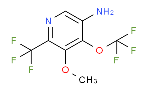 AM70630 | 1804018-72-1 | 5-Amino-3-methoxy-4-(trifluoromethoxy)-2-(trifluoromethyl)pyridine