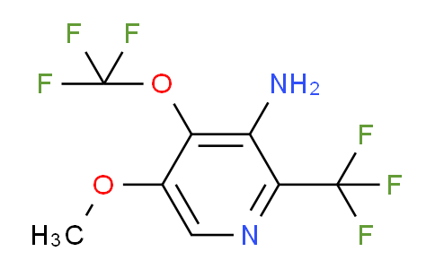 AM70631 | 1804575-54-9 | 3-Amino-5-methoxy-4-(trifluoromethoxy)-2-(trifluoromethyl)pyridine