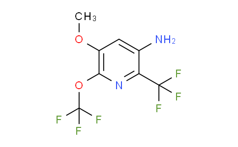 AM70632 | 1803983-58-5 | 3-Amino-5-methoxy-6-(trifluoromethoxy)-2-(trifluoromethyl)pyridine