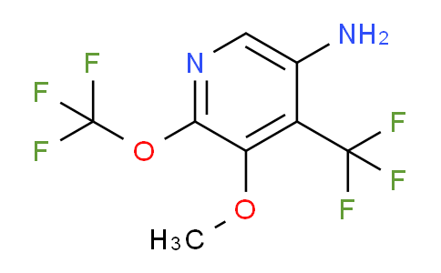 AM70634 | 1806093-40-2 | 5-Amino-3-methoxy-2-(trifluoromethoxy)-4-(trifluoromethyl)pyridine