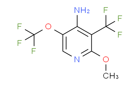 4-Amino-2-methoxy-5-(trifluoromethoxy)-3-(trifluoromethyl)pyridine