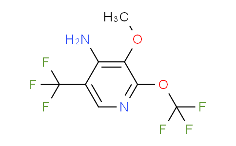4-Amino-3-methoxy-2-(trifluoromethoxy)-5-(trifluoromethyl)pyridine