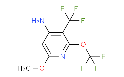4-Amino-6-methoxy-2-(trifluoromethoxy)-3-(trifluoromethyl)pyridine