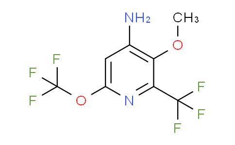 4-Amino-3-methoxy-6-(trifluoromethoxy)-2-(trifluoromethyl)pyridine