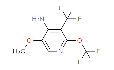AM70645 | 1806111-10-3 | 4-Amino-5-methoxy-2-(trifluoromethoxy)-3-(trifluoromethyl)pyridine