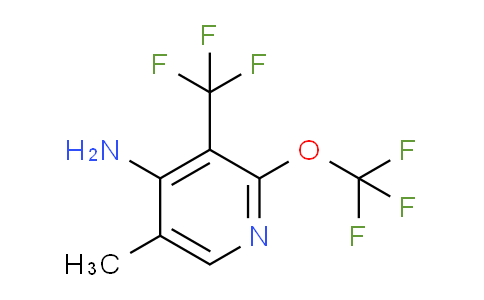 4-Amino-5-methyl-2-(trifluoromethoxy)-3-(trifluoromethyl)pyridine