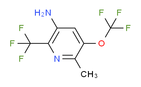 AM70658 | 1803945-23-4 | 5-Amino-2-methyl-3-(trifluoromethoxy)-6-(trifluoromethyl)pyridine