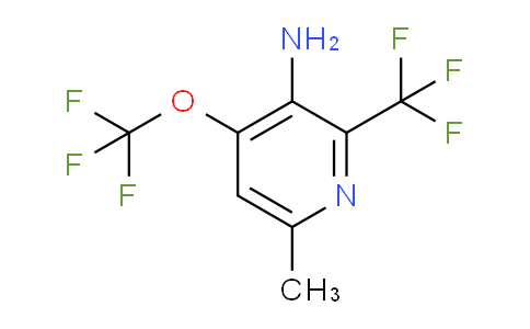 AM70660 | 1804016-34-9 | 3-Amino-6-methyl-4-(trifluoromethoxy)-2-(trifluoromethyl)pyridine