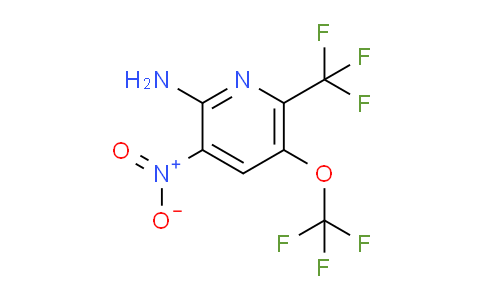 AM70665 | 1803942-97-3 | 2-Amino-3-nitro-5-(trifluoromethoxy)-6-(trifluoromethyl)pyridine