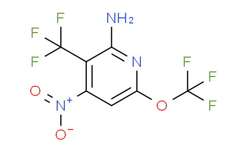AM70670 | 1803463-78-6 | 2-Amino-4-nitro-6-(trifluoromethoxy)-3-(trifluoromethyl)pyridine