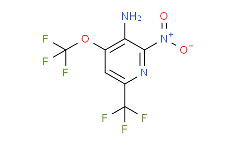 AM70673 | 1804530-00-4 | 3-Amino-2-nitro-4-(trifluoromethoxy)-6-(trifluoromethyl)pyridine