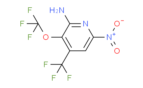 2-Amino-6-nitro-3-(trifluoromethoxy)-4-(trifluoromethyl)pyridine