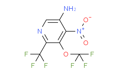 5-Amino-4-nitro-3-(trifluoromethoxy)-2-(trifluoromethyl)pyridine