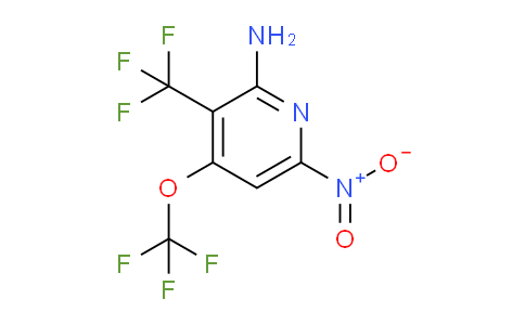 2-Amino-6-nitro-4-(trifluoromethoxy)-3-(trifluoromethyl)pyridine