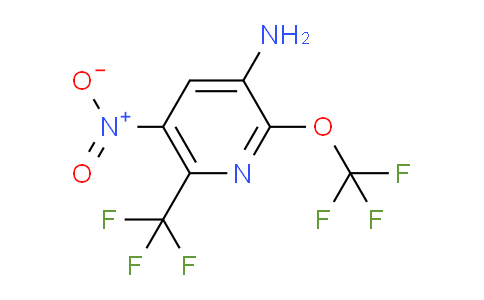 3-Amino-5-nitro-2-(trifluoromethoxy)-6-(trifluoromethyl)pyridine