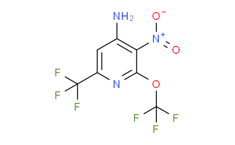 4-Amino-3-nitro-2-(trifluoromethoxy)-6-(trifluoromethyl)pyridine