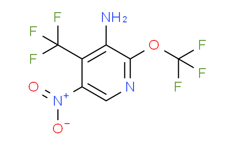 3-Amino-5-nitro-2-(trifluoromethoxy)-4-(trifluoromethyl)pyridine