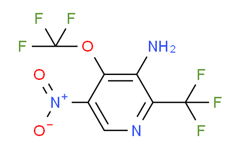 3-Amino-5-nitro-4-(trifluoromethoxy)-2-(trifluoromethyl)pyridine