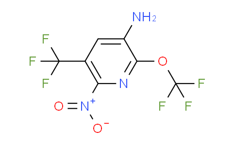 AM70709 | 1804598-69-3 | 3-Amino-6-nitro-2-(trifluoromethoxy)-5-(trifluoromethyl)pyridine