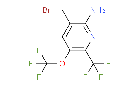 AM70711 | 1803650-62-5 | 2-Amino-3-(bromomethyl)-5-(trifluoromethoxy)-6-(trifluoromethyl)pyridine