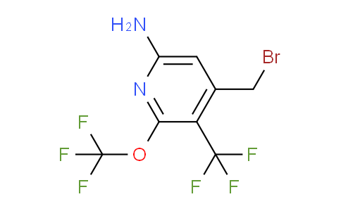 AM70717 | 1803447-54-2 | 6-Amino-4-(bromomethyl)-2-(trifluoromethoxy)-3-(trifluoromethyl)pyridine