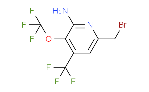 AM70718 | 1806130-15-3 | 2-Amino-6-(bromomethyl)-3-(trifluoromethoxy)-4-(trifluoromethyl)pyridine