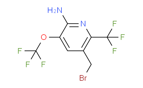 AM70719 | 1804012-81-4 | 2-Amino-5-(bromomethyl)-3-(trifluoromethoxy)-6-(trifluoromethyl)pyridine