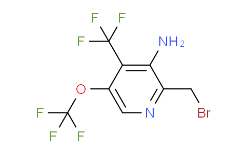 AM70725 | 1804012-63-2 | 3-Amino-2-(bromomethyl)-5-(trifluoromethoxy)-4-(trifluoromethyl)pyridine