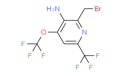 AM70728 | 1806231-85-5 | 3-Amino-2-(bromomethyl)-4-(trifluoromethoxy)-6-(trifluoromethyl)pyridine