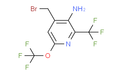 AM70730 | 1804532-03-3 | 3-Amino-4-(bromomethyl)-6-(trifluoromethoxy)-2-(trifluoromethyl)pyridine