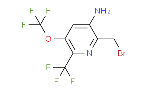 AM70732 | 1804531-92-7 | 3-Amino-2-(bromomethyl)-5-(trifluoromethoxy)-6-(trifluoromethyl)pyridine